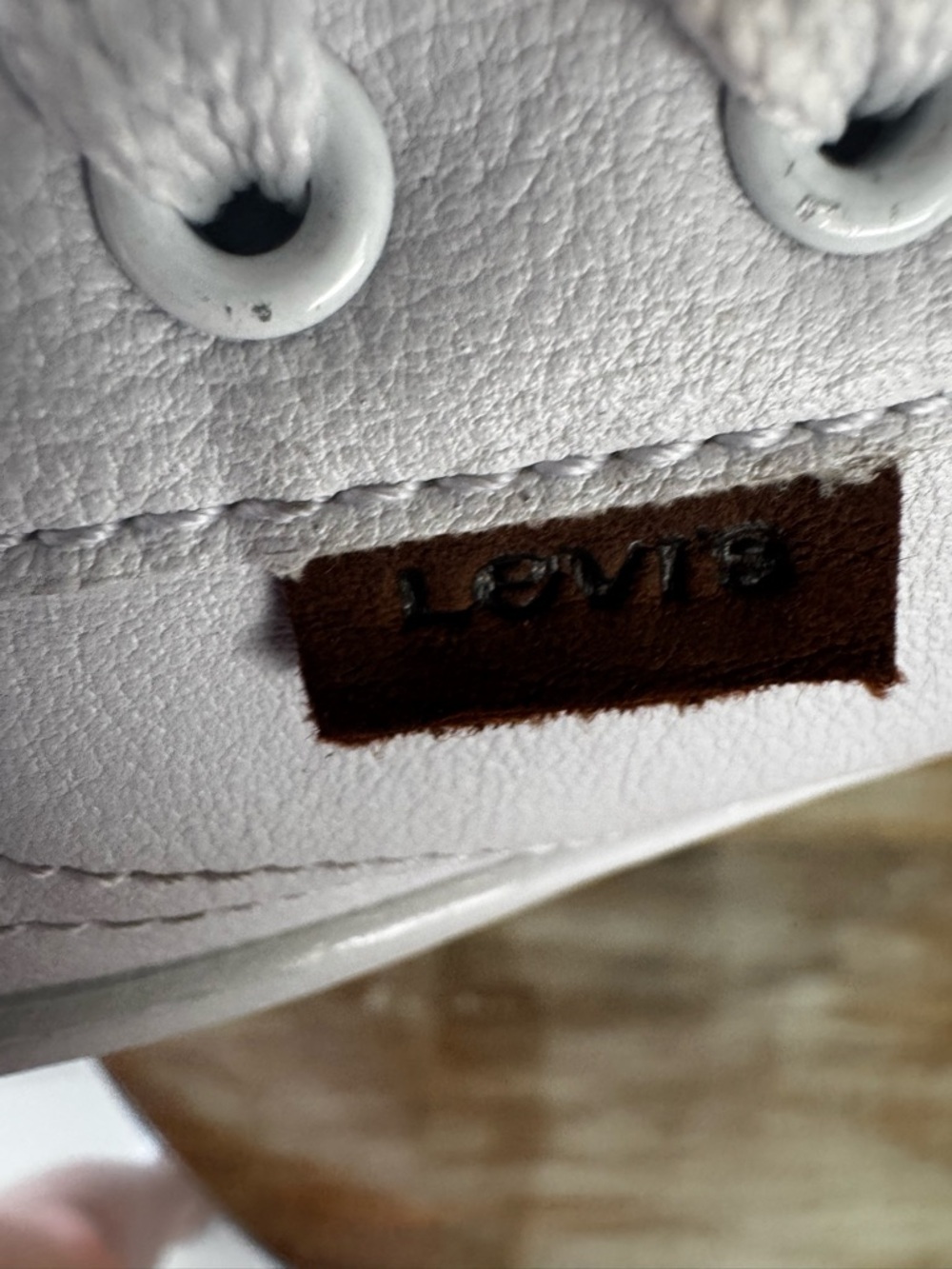 Levi's Jeffrey 501 Sneakers with Brown Accent - Picture 6 of 7